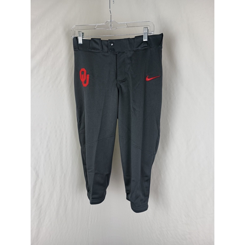 Nike Team Oklahoma Sooners Softball Pants Gray Medium New W/O Tags